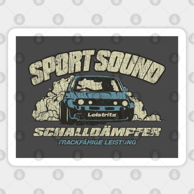 Sport Sound Schalldämpfer 1986 Magnet by JCD666